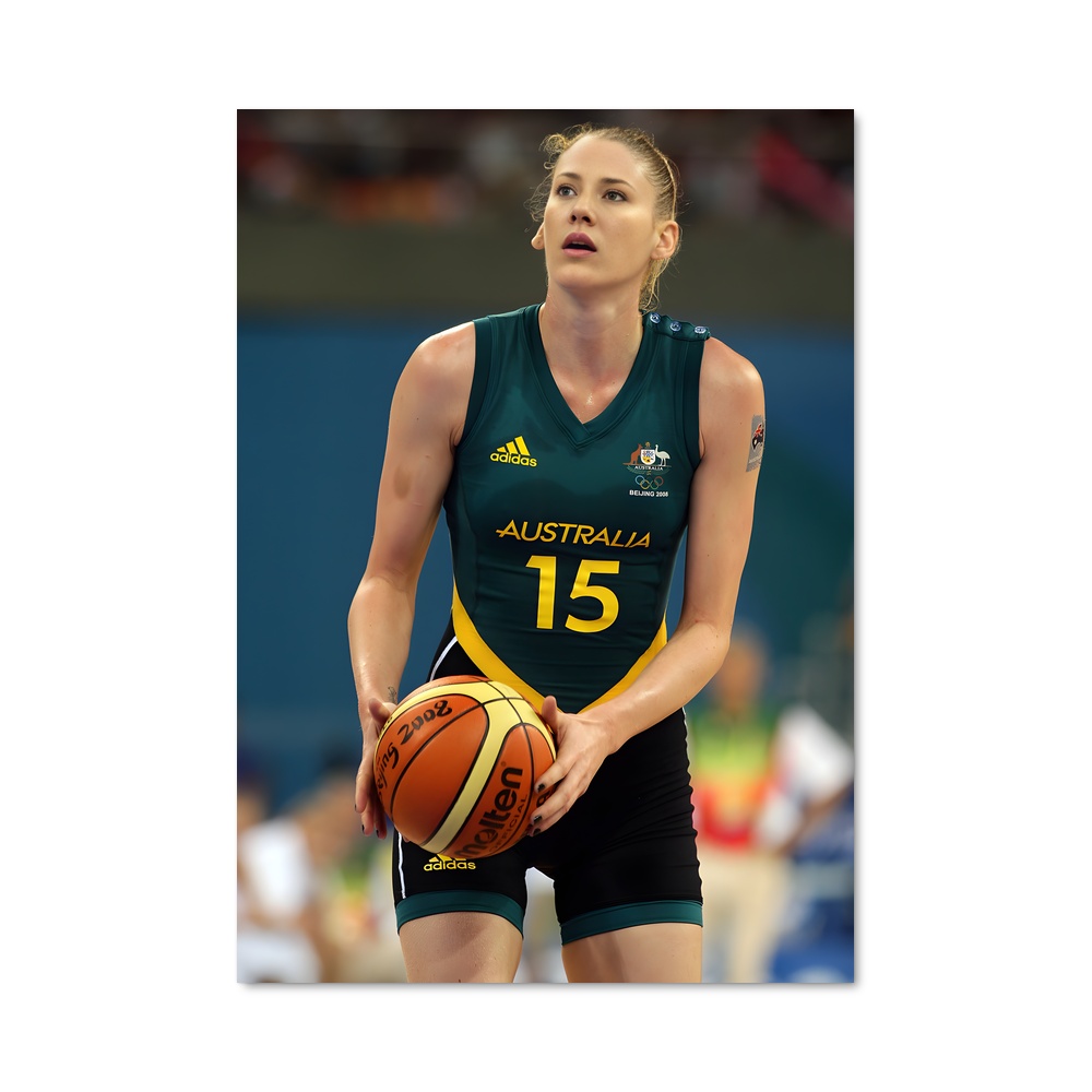 Poster Lauren jackson – affiche Basketball
